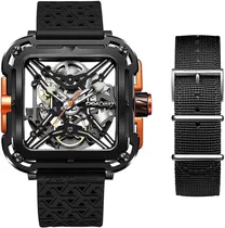 Relógio Masculino Ciga Design X011-BLOG-W25BK X-Series Gorilla Orange