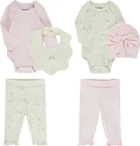Conjunto para Bebê Orchestra HB016A-Roc - Feminino (6 Peças)