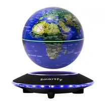 Globo de Levitação Smartfy GB01B - 14CM - com LED - Bivolt - Azul  Globo de Le...