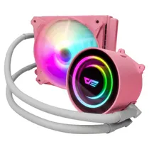 Water Cooler para Processador Aigo Darkflash Twister DX120 RGB - Rosa