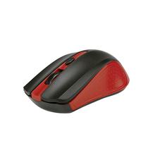 Mouse Sem Fios X-Tech Galos XTM-310RD 1600DPI Ajustavel/4 Botoes - Preto/Vermelho