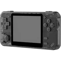 Console Portátil Powkiddy RGB10X 128GB de 3.5" com 15.000 Jogos - Preto/Transparente