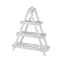 Estante de Madera para Plantas KPM 033895 3 Niveles 68 CM