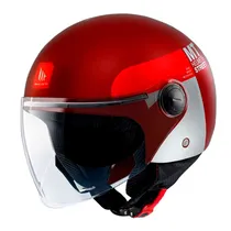 Capacete MT Helmets Street Inboard C5 - Aberto - Tamanho L - Matt Red