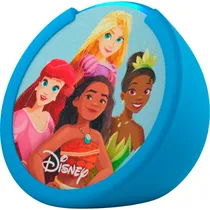 Speaker Amazon Echo Pop Kids Edition - com Alexa - 1ª Geração - Wi-Fi/Bluetooth - Disney Princess