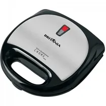 Sanduicheira e Grill Britânia Crome Inox 750W (110V)