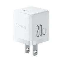 Cargador Baseus Palm Fast Charger CCZC20CS P10111603213-00 20W Moon White