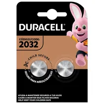 Pilha Botão Duracell CR2032 - 2 Unidades