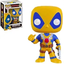 Funko Pop Marvel Deadpool Deadpool Yellow And Blue Suit *Ex* 112