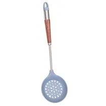 Colher de Poço Silicone Cinza