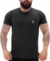 Camiseta Joog Weave Poliéster Small Logo Preta Masculina