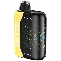 Vape Descartável Geekbar Pulse X 25000 Puffs com 5% Nicotina - Banana Taffy Freeze