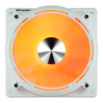 Cooler Fan para Gabinete Darkflash DE8 Single Argb - Branco