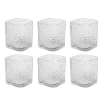 Conjunto com 6 Copos de Vidro 370 ML