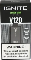 Vape Descartável Ignite V120 Lemon Lime 12000 Puffs
