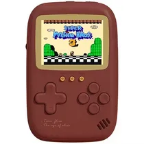 Console Portátil Game Box DY-13 de 3" com 500 Jogos com Carregador Portátil - Vermelho(Inglês/Chinês)