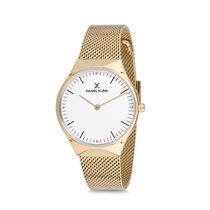 Relogio Analogico Feminino Daniel Klein Fiord DK12203-1 - Dourado