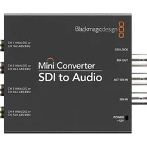 Conversor Micro Blackmagic de Sdi para Áudio (Convmcsaud)