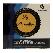 Alfajor Artesanal PY La Marsellesa Branco Mirtilo 70G