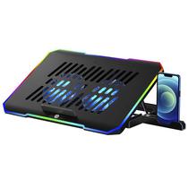 Cooler para Notebook Satellite A-CP42 RGB / USB / 9" Ate 17" - Preto