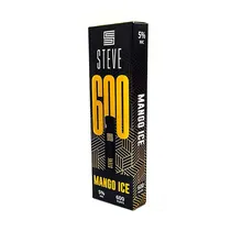 Pod Descartável Steve Bar 600 Puffs Mango Ice