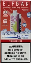 Vape Descartável Elf Bar Ice King - Tigers Blood 40000 Puffs