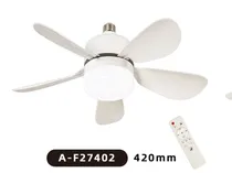 Ventilador de Teto Sate c/Luminaria A-F27402 E27 30W c/Control