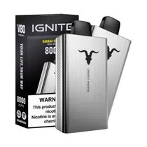 Vaper Descartável Ignite V80 Brushed Metal