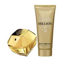 Perfume Paco Rabanne Lady Million Feminino Edp 50ML+BL+Mini Kit