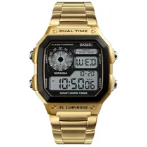 Relógio Masculino Digital Skmei 1335 GD - Dourado