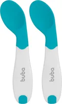 Kit Colher de Treinamento Termossensível Azul Buba - 14464 (2 Unidades)