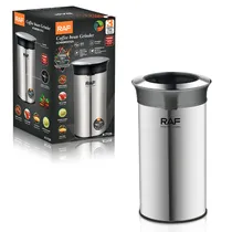 Moedor de Cafe Eletrico Raf R.7125 / 350W / 100G / 220V - Inox