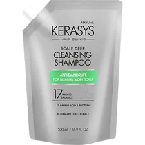 Refil Shampoo Kerasys Scalp Deep Cleansing Anticaspa - 500ML