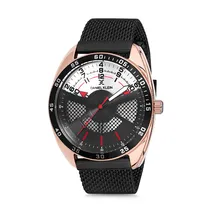 Relógio Analógico Masculino Daniel Klein Premium DK12221-3 - Preto e Rosa Ouro