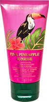 Creme Corporal Bath & Body Works Pink Pineapple Sunrise - 70G