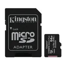 Cartão de Memória Micro SD Kingston 64GB 100MBS – SDCS2/64GB