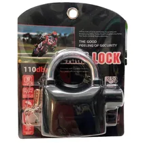 Cadeado 10MM ZAK-8161 Alarme