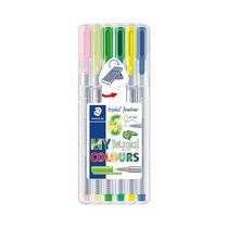 Marcador Staedtler Triplus Fineliner MY Botanical Colours V334S6C8RE 6 Unidades