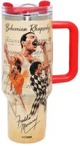 Copo Térmico Weedoo Queen Freddie Mercury (1.2L) Beige/Red