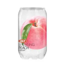 Okf Sparkling Peach Drink 350ML