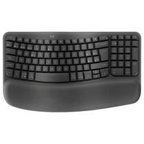 Teclado Logitech Wave Keys Ergo Wileress Graphite 920-012278/Esp