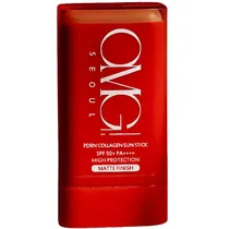 Protetor Solar Em Bastão Omg PDRN Collagen Sun Stick SPF50+ Pa ++++ - 18G