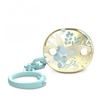 Suavinex Nuery Broche Pinza Premium Gold Poliamida 0M+ Azul