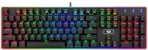 Teclado com Fio Gaming Redragon Devarajas K556RGB Preto (Inglês)