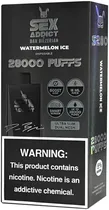 Vape Descartável Sex Addict BY Dan Bilzerian S280 Watermelon Ice 28000 Puffs