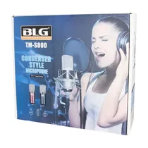 BLG Micrófono TM-S800 XLR/USB c/TriPode