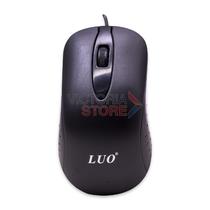 Mouse Bussines Optical Dpi Luo LU-3048 com Fio / 1000DPI / USB-A - Preto