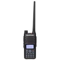 Walkie Talkie Baofeng DM-1801UV - 10 KM - 64 Canais - Preto