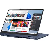 Notebook Lenovo Ideapad 5 2-EM-1 14" AMD Ryzen 7 8845HS 16 GB LPDDR5X 1 TB SSD Touch - Azul (83DR000GUS)