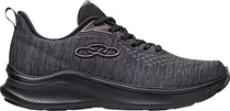 Tênis Olympikus NYX Preto/Chumbo - Feminino